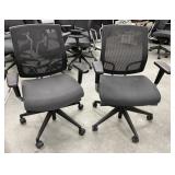 2 - Rolling Office Arm Chairs
