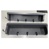 2 - 19" Coat Racks