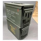 2 - Steel Ammo Cans