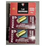 150 rnds Fiocchi .32 Auto Ammo