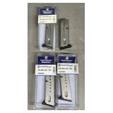 4 - Smith & Wesson 9mm 15 rnd Magazines