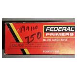 1000 Federal Large Rifle Primers