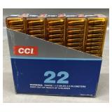 500 rnds CCI MIni Mag .22LR HP Ammo