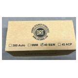 100 rnds DRT .40 S&W HP Ammo