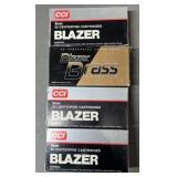 200 rnds CCI Blazer 9mm Ammo