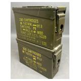 2 - Steel Ammo Cans