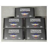 250 rnds Freedom Munitions .223 Rem Ammo