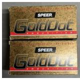 100 rnds Speer Gold Dot 9mm +P HP Ammo