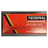 1000 Federal Large Pistol Primers