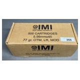 500 rnd Case IMI 5.56x45 Ammo