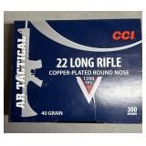 300 rnds CCI .22LR Ammo