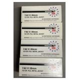 80 rnds Winchester 7.62x39 Ammo