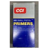 1000 CCI Small Pistol Primers