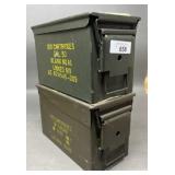 2 - Steel Ammo Cans