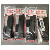 4 - New 1911 10 rnd Magazines