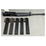 9mm AR-15 Barrel Upper w/ 5  32 rnd Mags