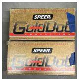 100 rnds Speer Gold Dot 9mm HP Ammo
