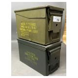 2 - Steel Ammo Cans