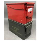 2 - Steel Ammo Cans