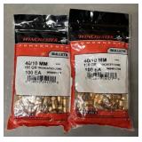 200ct Winchester .40/10mm Cal 165 gr Bullets