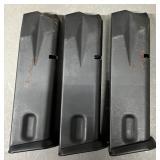 3 - Sig Sauer 9mm 13 rnd Magazines