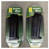 2 - New Remington RP9 9mm 18 rnd Magazines