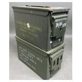 2 - Steel Ammo Cans