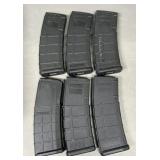 ILL RESTRICTED 6 - AR-15 30 rnd Magazines