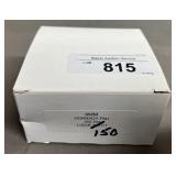 150ct 9mm Cal 115 gr Hornady FMJ Bullets