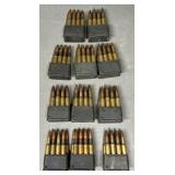88 rnds Mixed .30-06 Ammo On Strippers