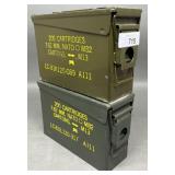 2 - Steel Ammo Cans