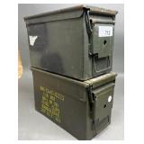 2 - Steel Ammo Cans