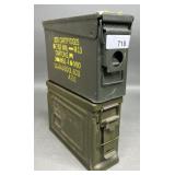 2 - Steel Ammo Cans