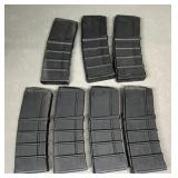 7 - Poly AR-15 30 rnd Magazines