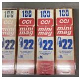 400 rnds CCI Mini Mag .22LR Ammo