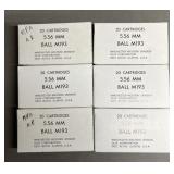 120 rnds Winchester/Western 5.56mm Ammo