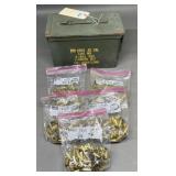 5.2 lbs .40 S&W Brass in Steel Amm Can