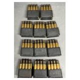 88 rnds Lake City .30-06 Blanks on Strippers