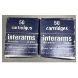 100 rnds Interarms 7.65mm Ammo