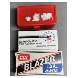 120 rnds .32 Auto Ammo
