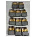 88 rnds Lake City .30-06 Blanks on Strippers