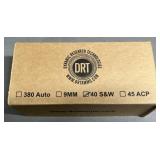 100 rnds DRT .40 S&W HP Ammo