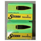 200ct Sierra .22 Cal 55 gr FMJ BT Bullets