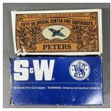 100 rnds Peters & S&W .38 Special Ammo