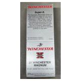 250 rnds Winchester .22 Magnum Ammo