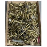 7.4 lbs Mixed Rifle/Pistol Ammo & Brass