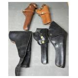 5 - Leather Pistol Holsters