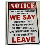 Metal Sign