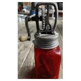 Red Glass Churn