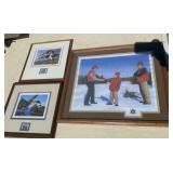 3 Framed Prints